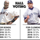 Image for article titled Time to put Bonds and Clemens in the Hall of Fame, because my ballot is about numbers, not punishment